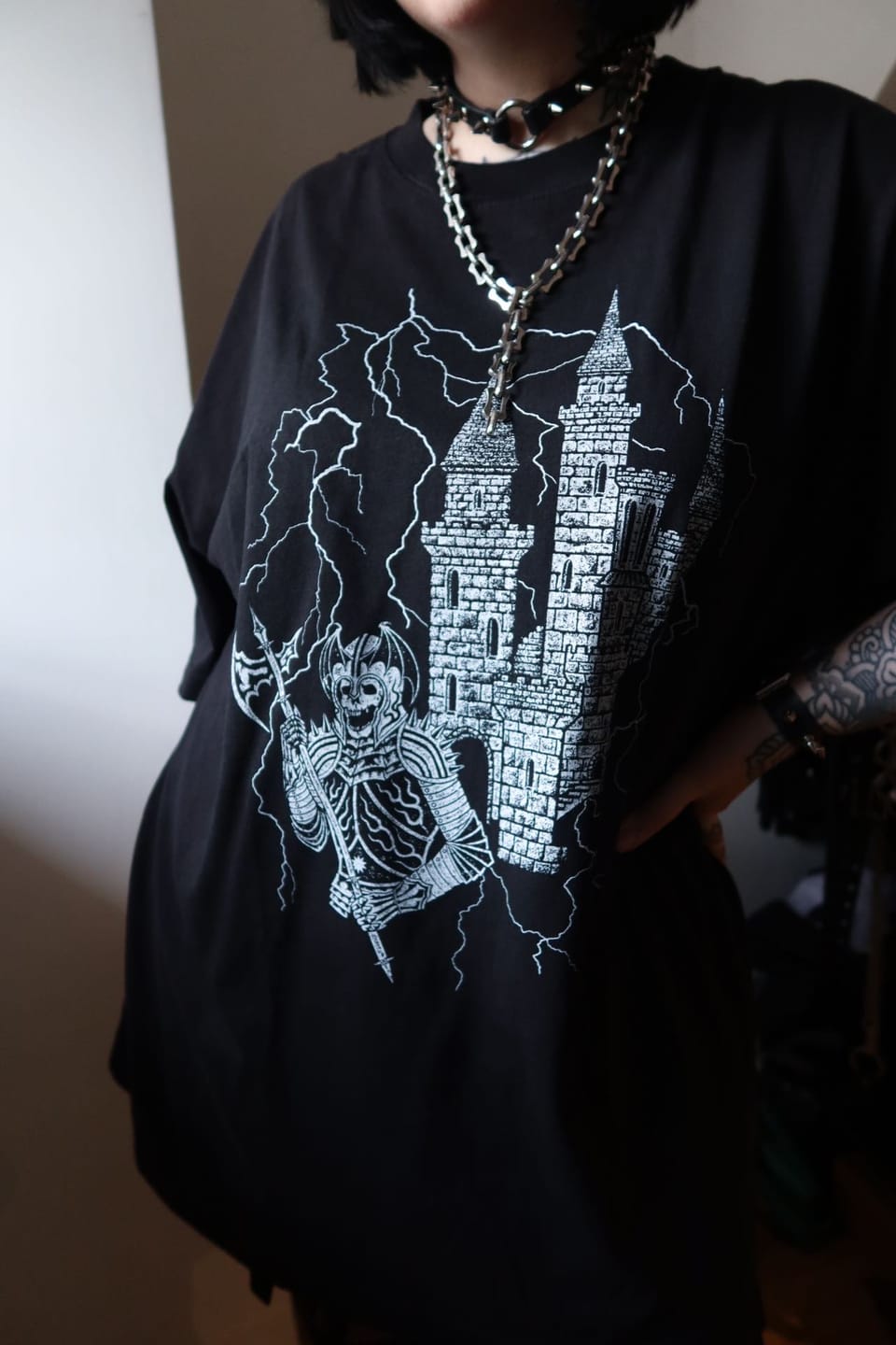 Customer photo review of Gate Keeper Heavy Faded Tee