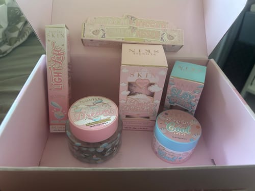 Customer photo review of P. Louise 6 Step Skincare Routine Bundle