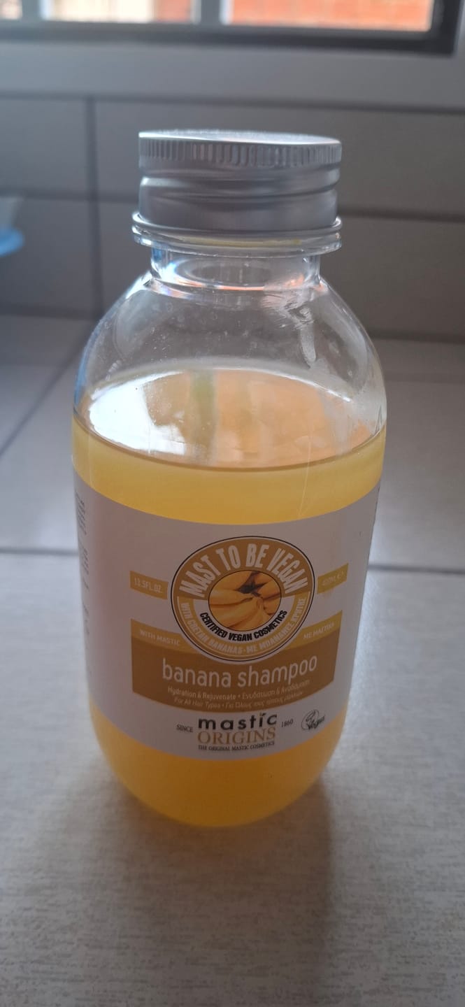 Customer photo review of Banana Shampoo