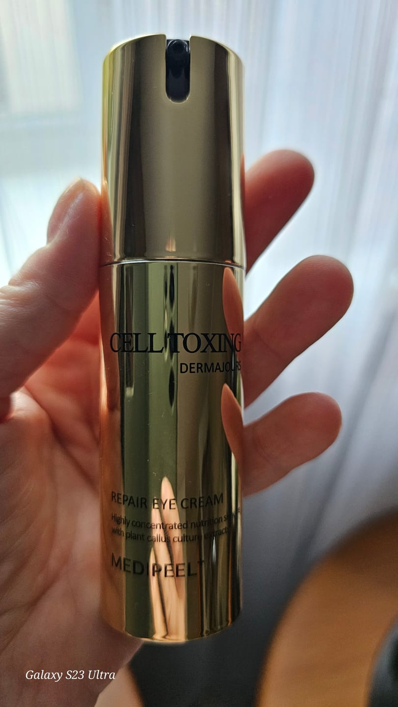 Customer photo review of Nostiprinošs acu krēms ar cilmes šūnām Medi-Peel Cell Toxing Dermajours Repair Eye Cream