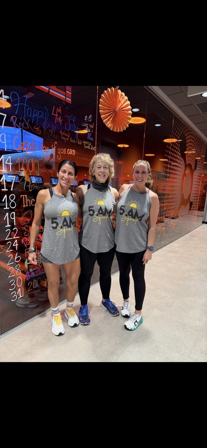 Customer photo review of 5AM Squad Rocker Tank Top
