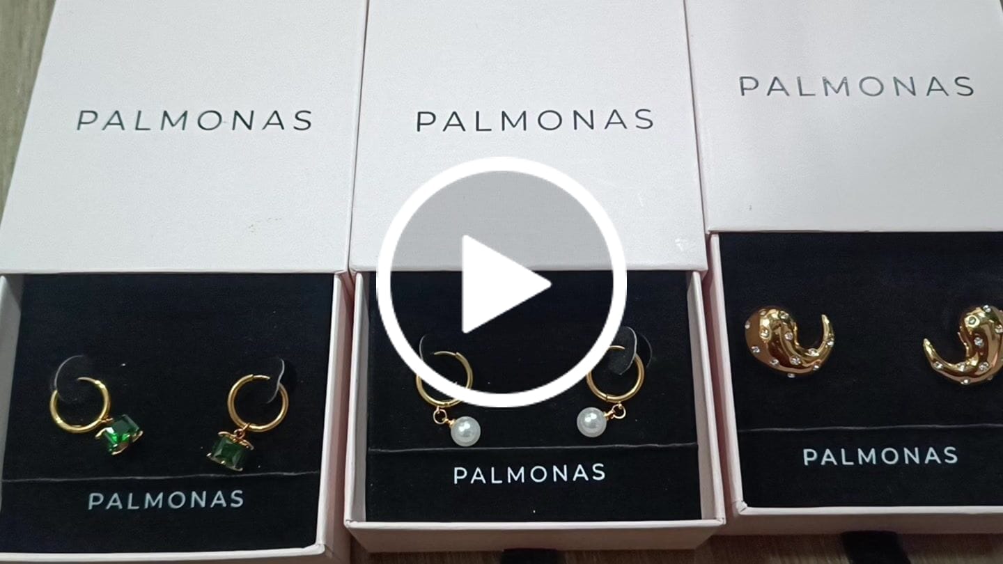 Customer video review of Pearl Orbit Earrings