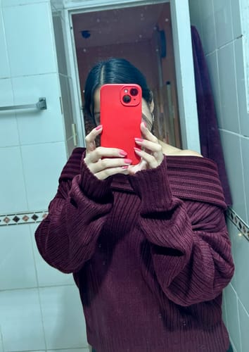 Customer photo review of SWEATER LINA BURDEO