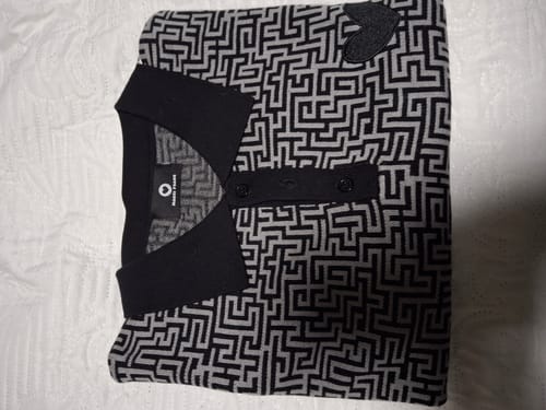 Customer photo review of MARCI FRANC SAFARI NOIR POLO SHIRT