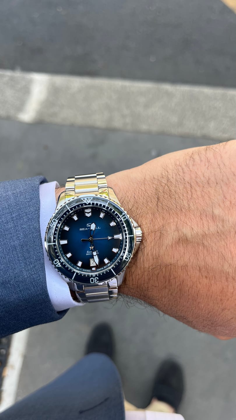 Customer photo review of Ocean Series PRO | 300M Waterproof | Dive | Luminous | Calendar | 41mm