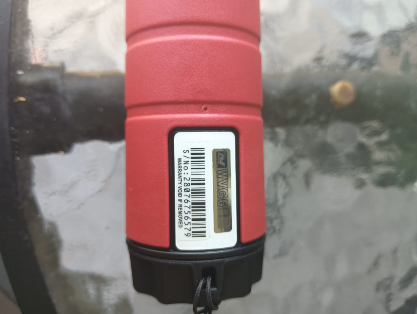 Customer photo review of Minelab Detector screen cover - Manticore - Xterra - Equinox