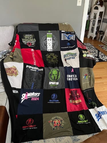 undefined review of Premium T Shirt Quilt image 1 out of 1