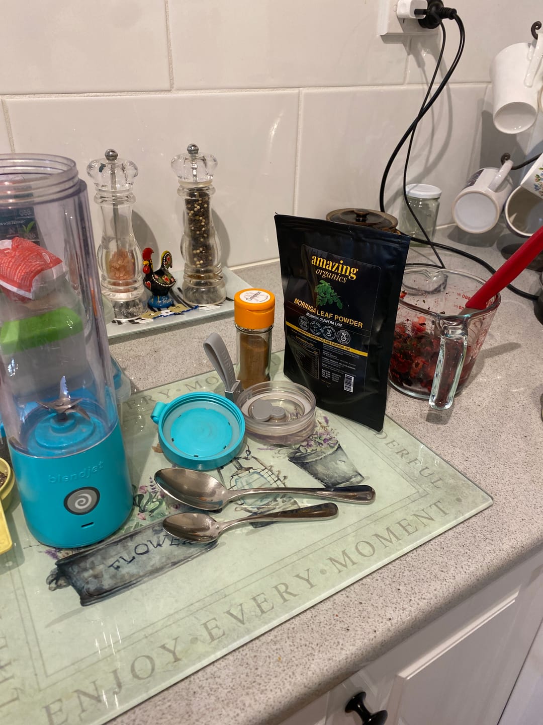 Customer photo review of Moringa Powder
