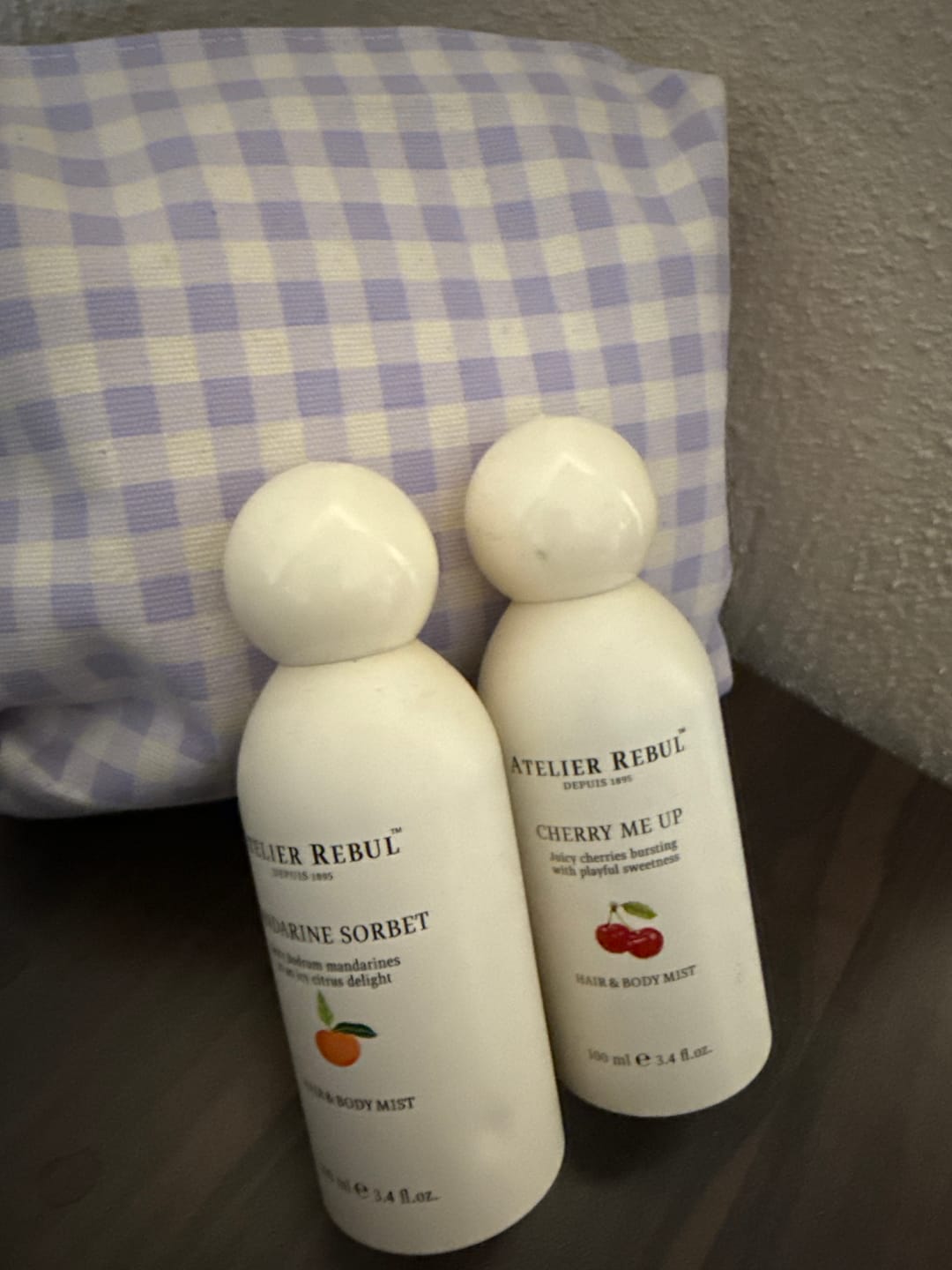 Customer photo review of Cherry Me Up Hair & Body Mist 100ml