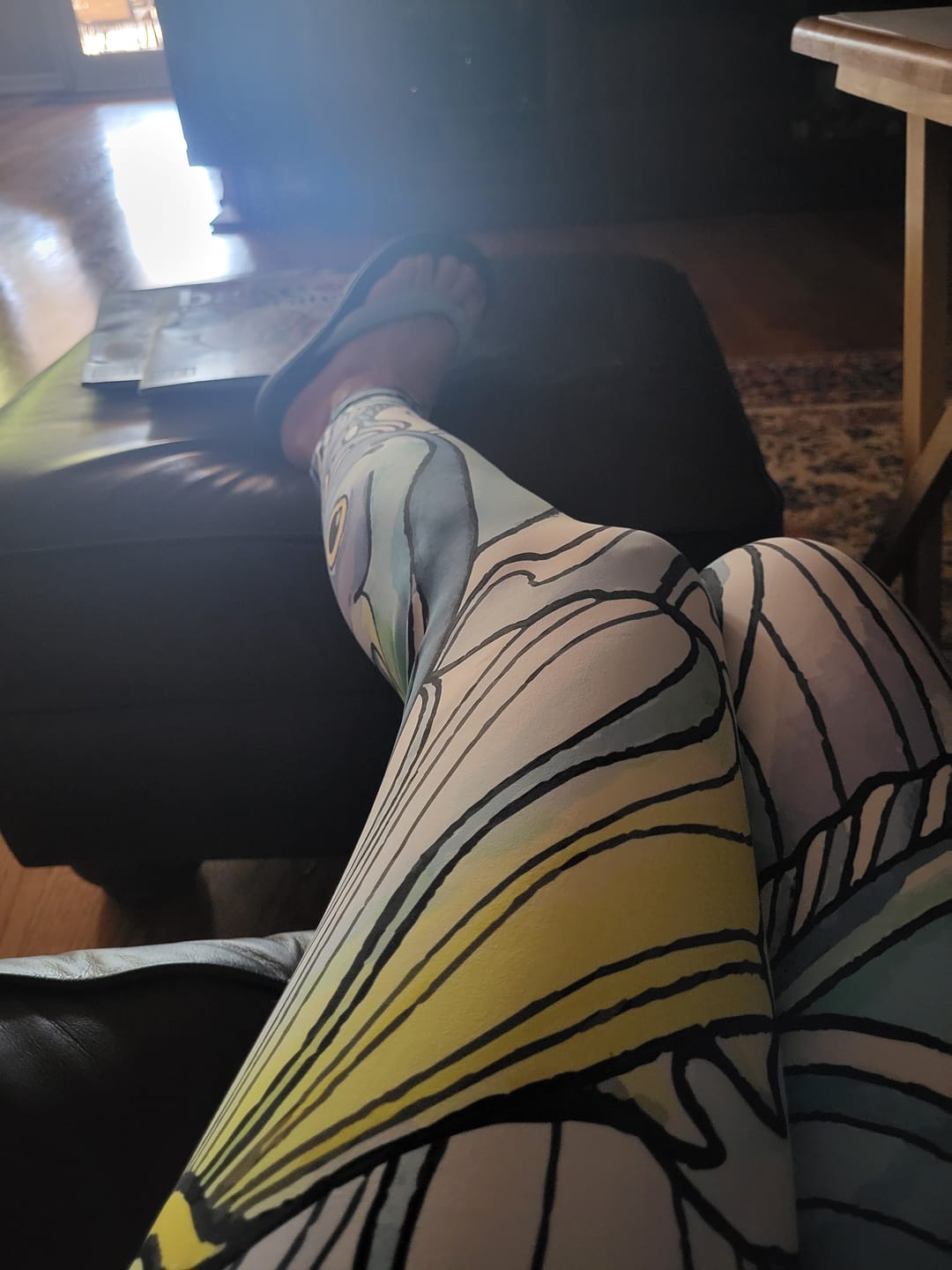 Customer photo review of Permit Paradise Signature Leggings