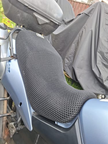 Customer photo review of Wind Rider Seat Cover
