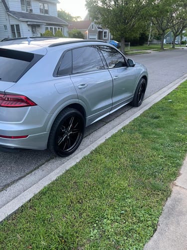 Customer photo review of CUSTOM 2 PIECE FORGED DEEP DISH WHEELS: RV-T081