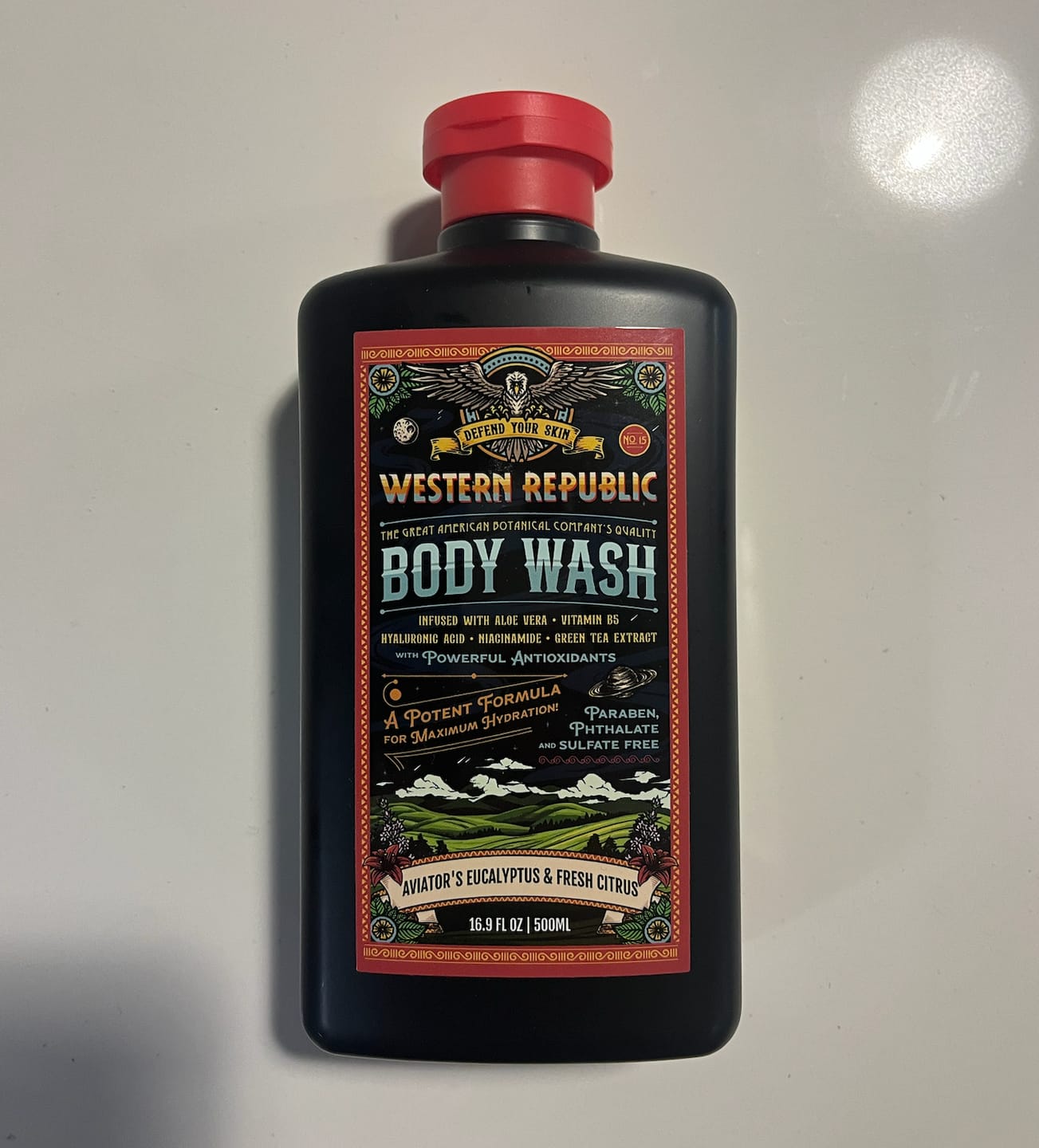 Customer photo review of Aviator's Eucalyptus & Fresh Citrus