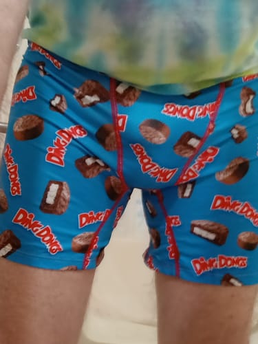 Customer photo review of SWAG - NEW Women's Boxers 2.0 - Hostess Ding Dongs