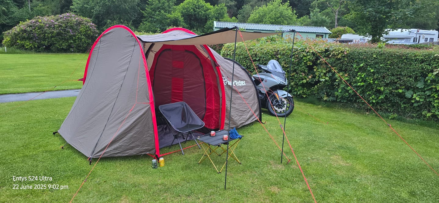 Customer photo review of MotoTent Awning Kit