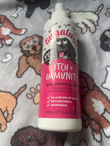 Customer photo review of Itch & Immunity Antiseptic Spray