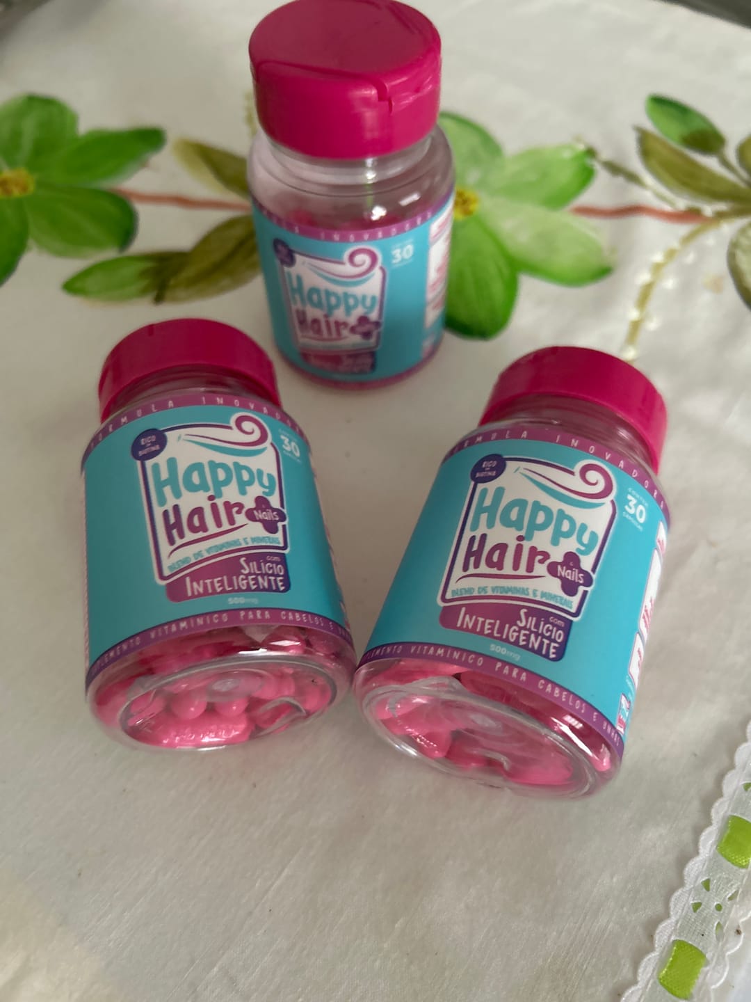Customer photo review of Happy Hair 3 Potes