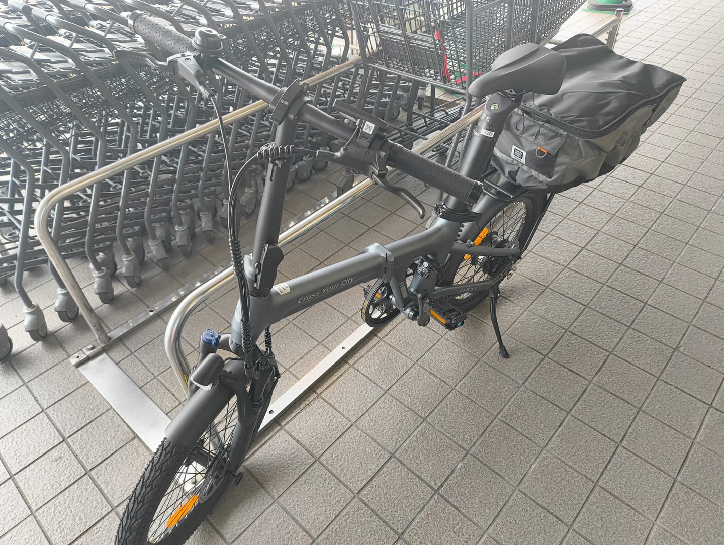 Customer photo review of ADO AIR 20 PRO 折りたたみ電動アシスト自転車 自動変速機能搭載