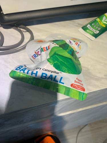 Customer photo review of 芬達 轉蛋沐浴球