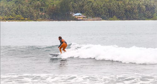 Customer photo review of Luna Long Sleeve Swimwear