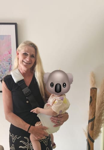 Customer photo review of POUCH™ TODDLER CARRIER