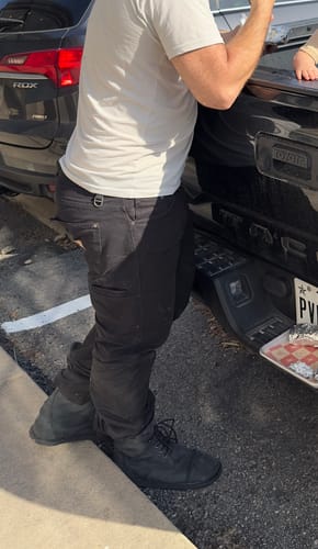 Customer photo review of Bearly Used Footwear