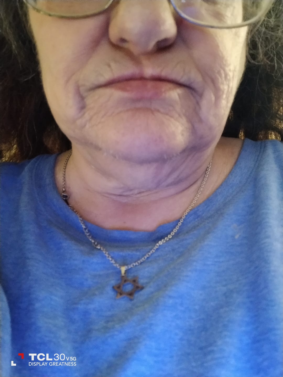 Customer photo review of Israel365 Star of David Necklace
