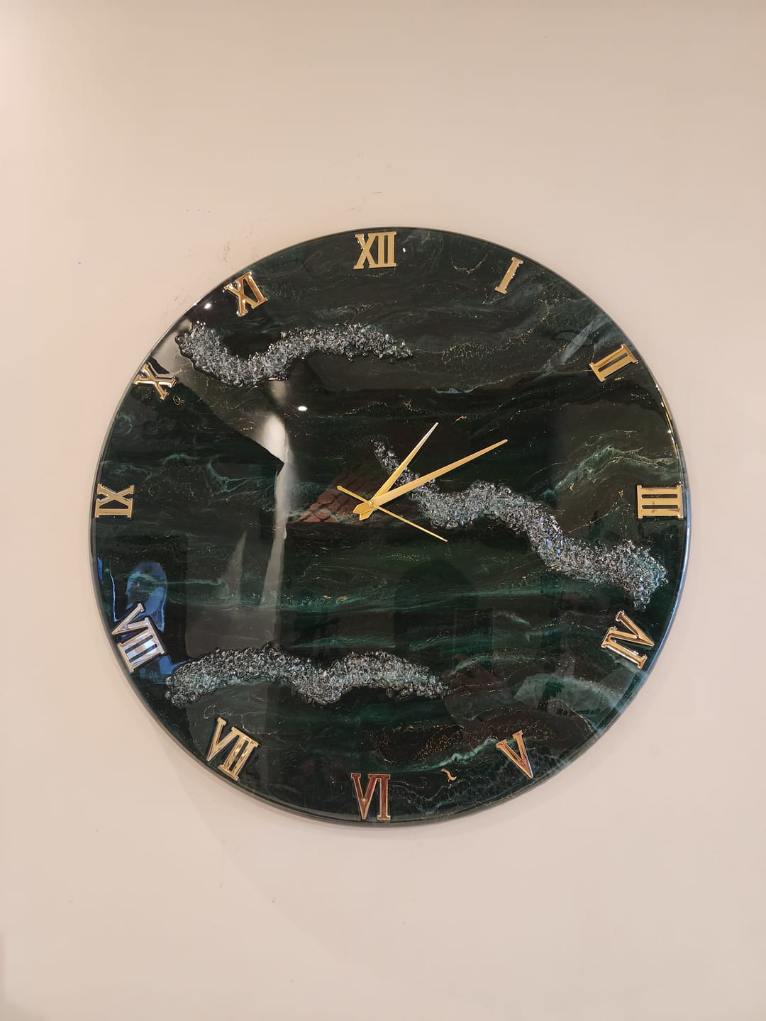 Customer photo review of Green Desert Silent Clock