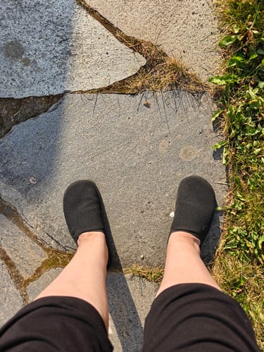 Customer photo review of Vaistoa Lempeä 2 slip on -paljasjalkakengät