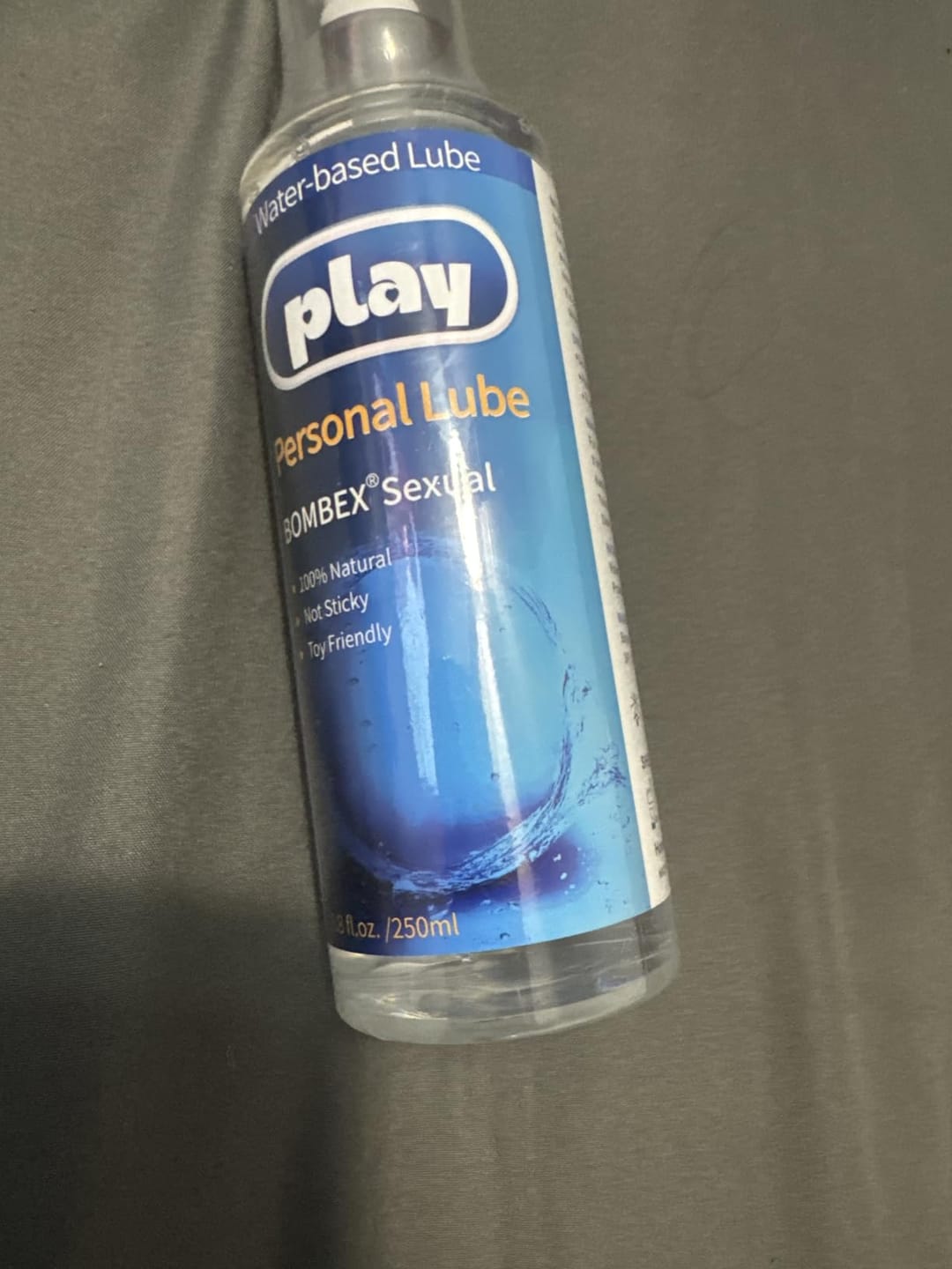 Customer photo review of BOMBEX Water Based Lube