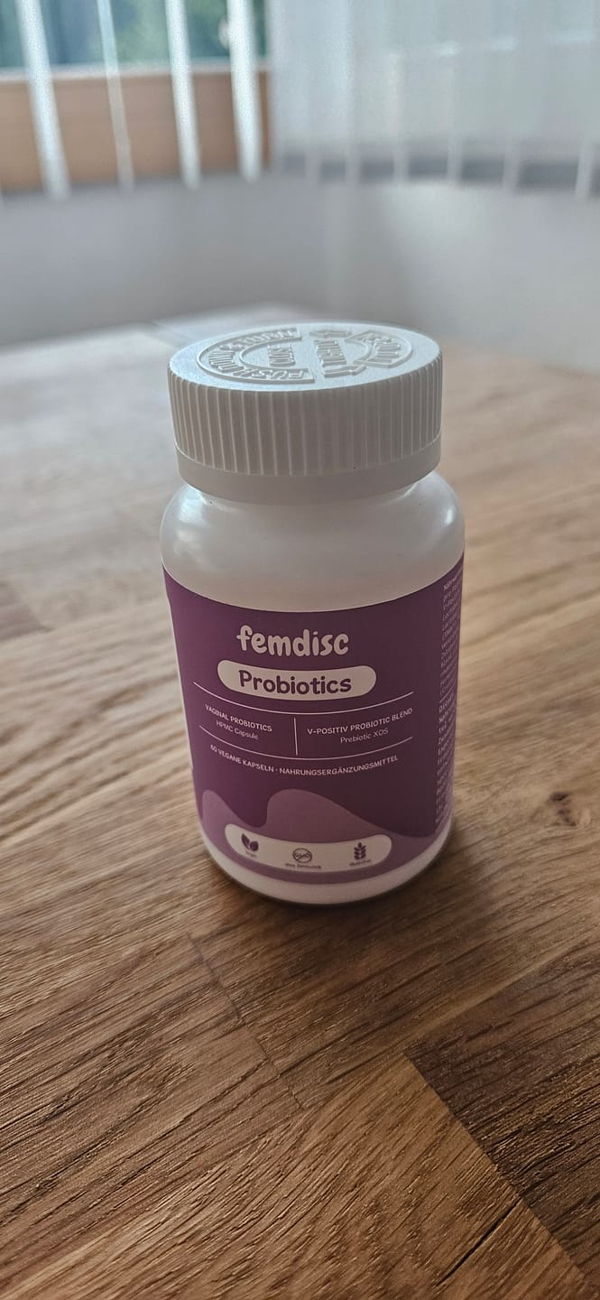 Customer photo review of femdisc vaginal Probiotics