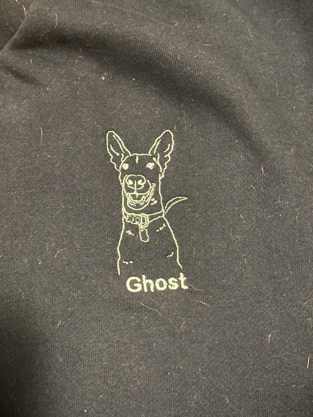 Customer photo review of CUSTOM PET CREWNECK