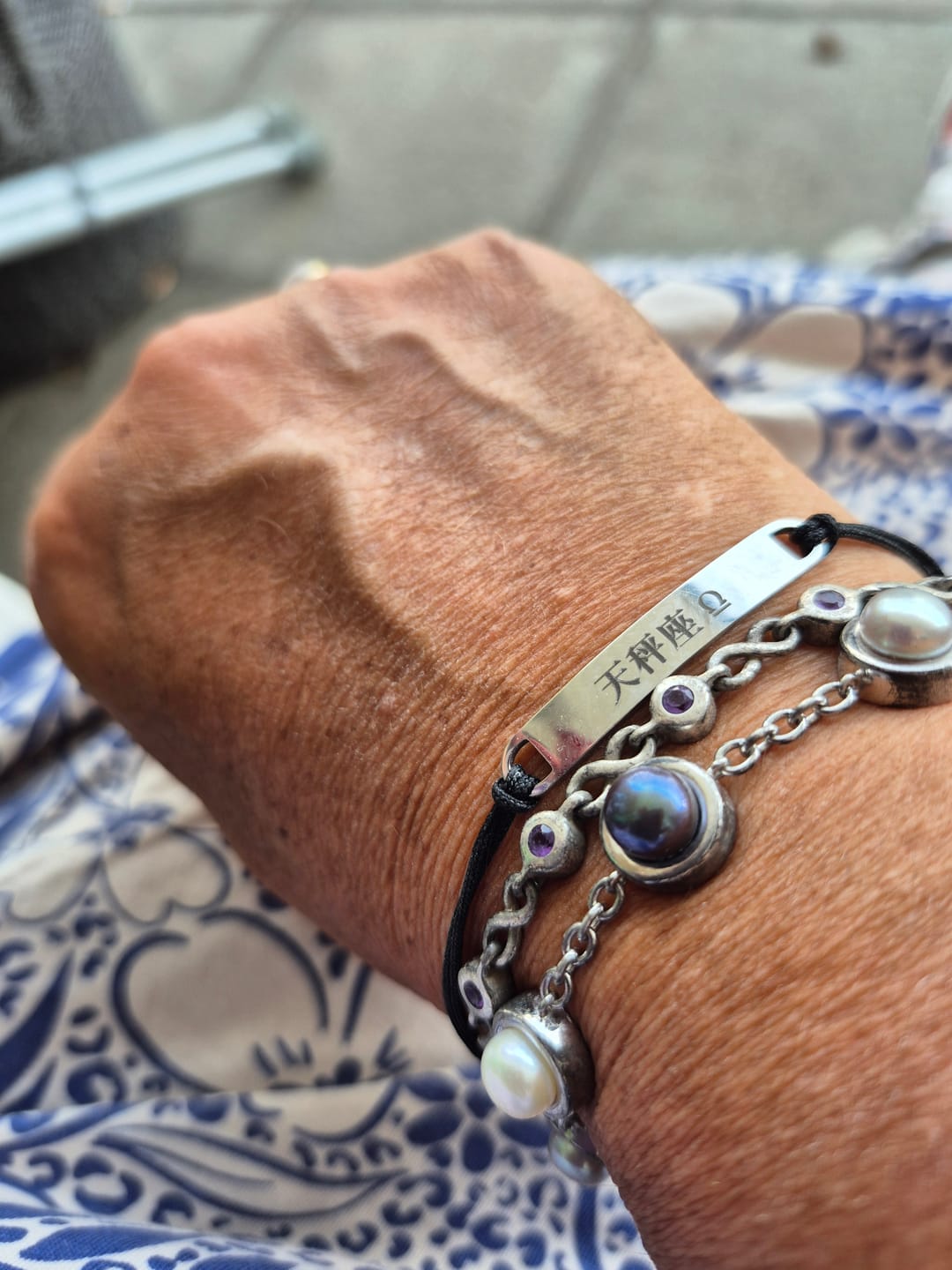 Customer photo review of Collier Japonais Personnalisé
