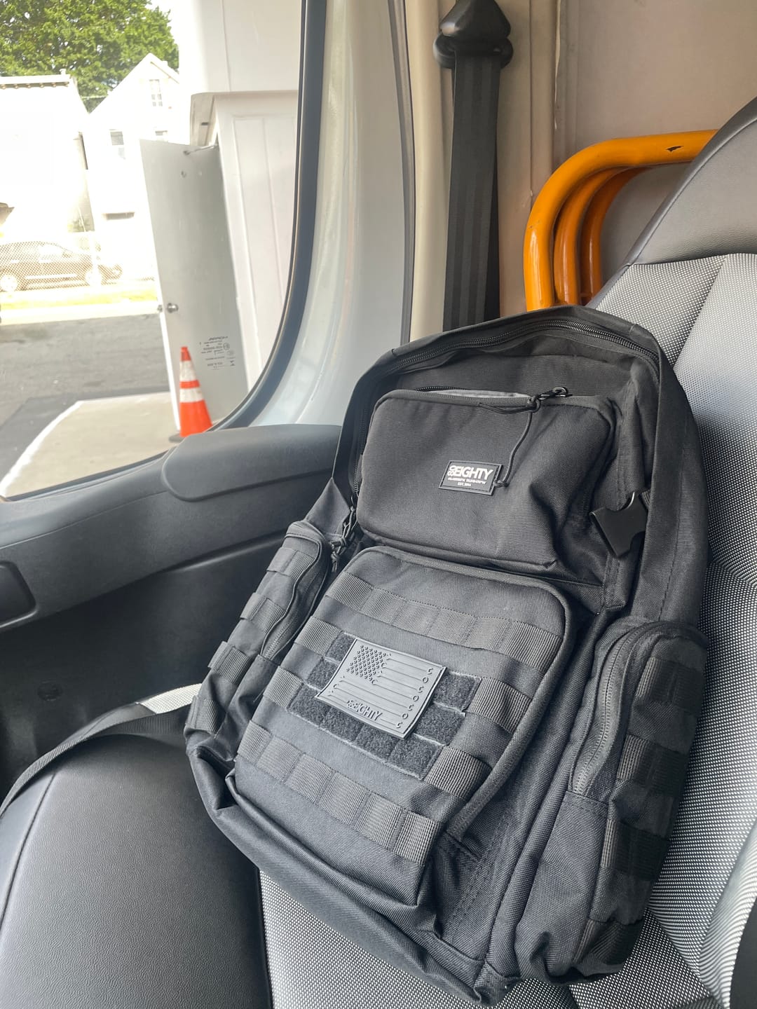 Customer photo review of 80Eighty® Commando Raven Backpack