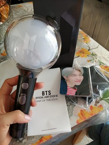 Customer photo review of BTS - OFFICIAL LIGHT STICK MAP OF THE SOUL Special Edition