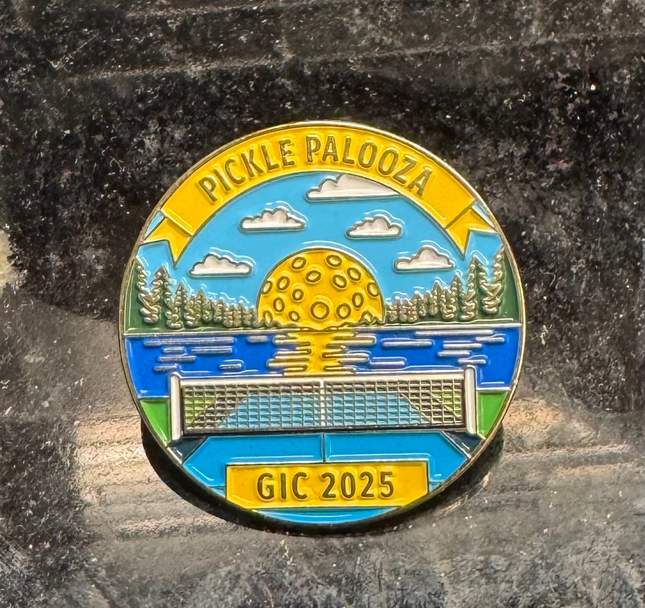 Customer photo review of Custom Enamel Pins