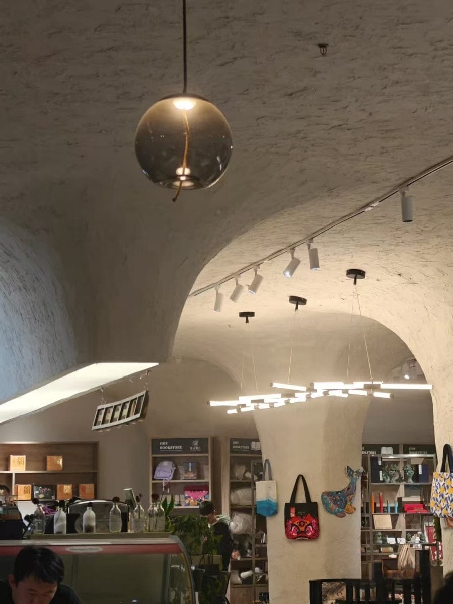 Customer photo review of Clara Glass LED Pendant Light