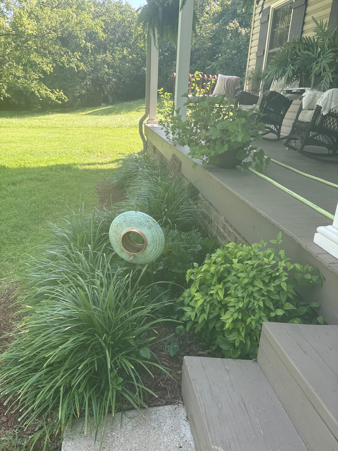 Customer photo review of Jade Fly-Thru Feeder