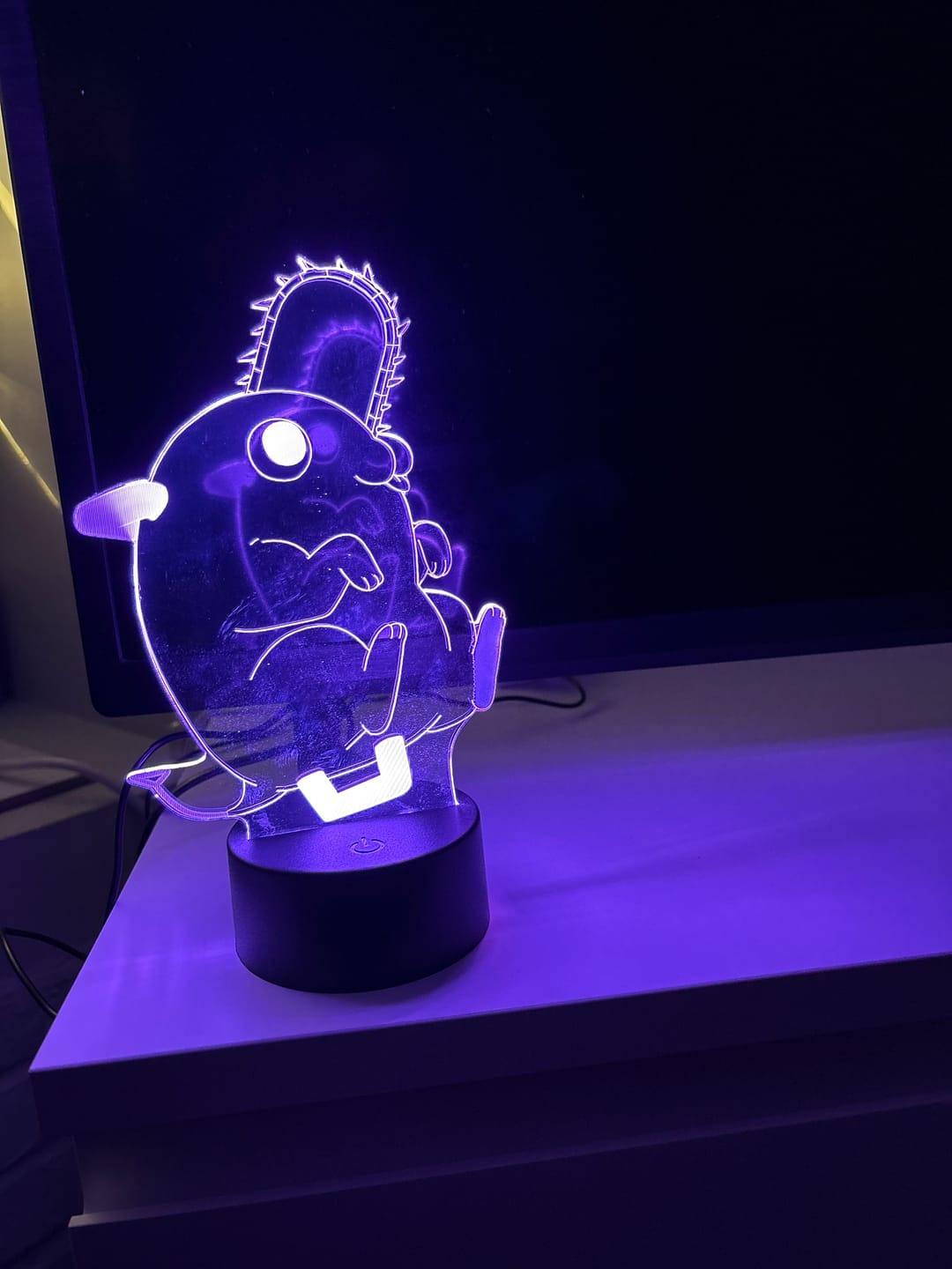Customer photo review of Pochita Otaku Lamp (Chainsaw Man)