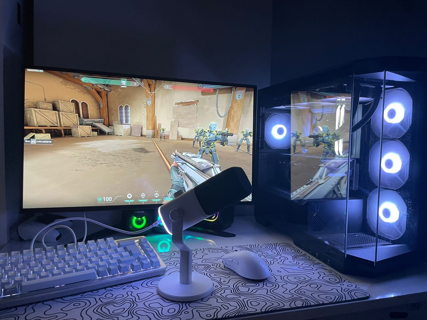 Customer photo review of Maono PD100X Dinamik Mikrofon