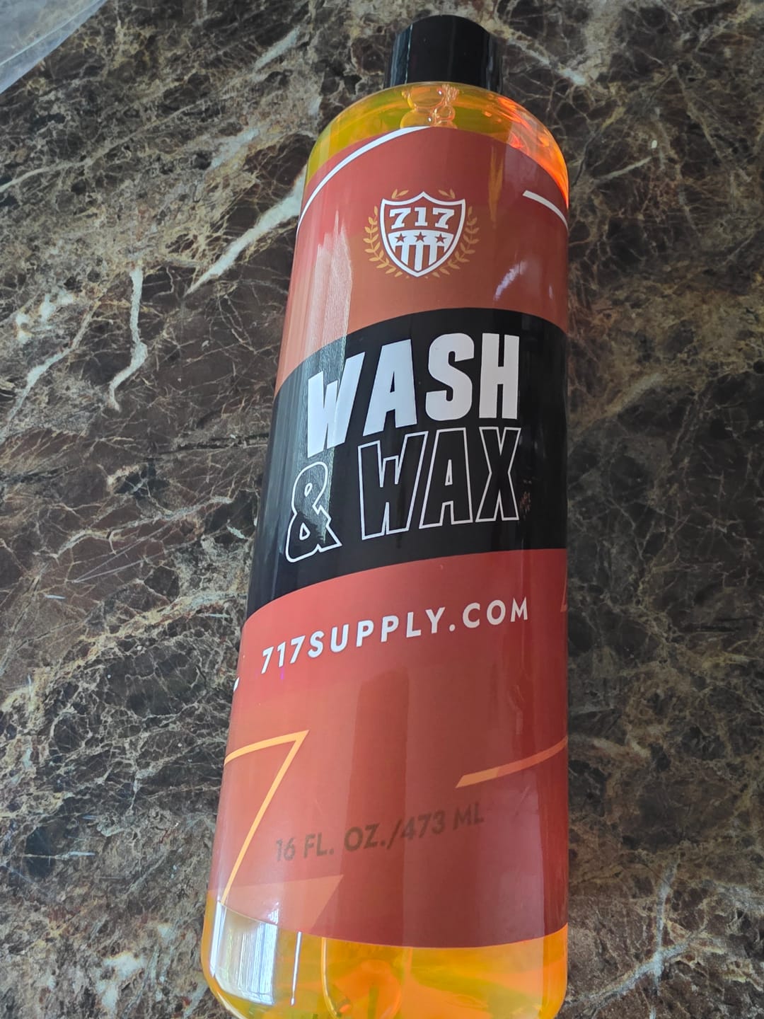 Customer photo review of 717 Supply Car Wash & Wax