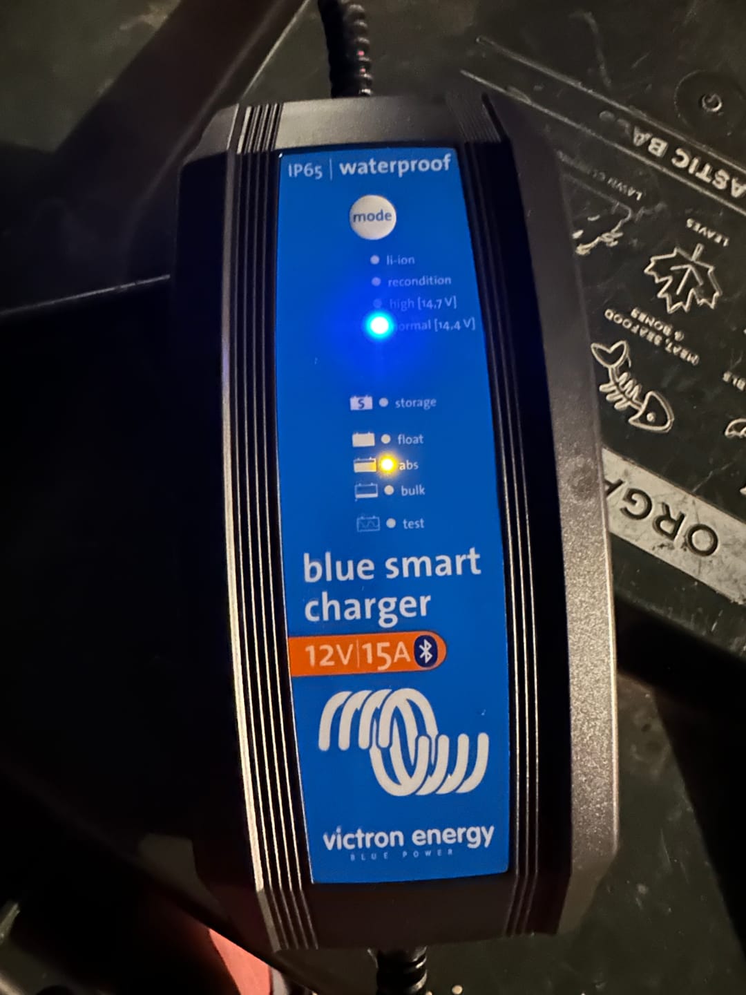 Customer photo review of Victron | Blue Smart IP65 Battery Charger 230V