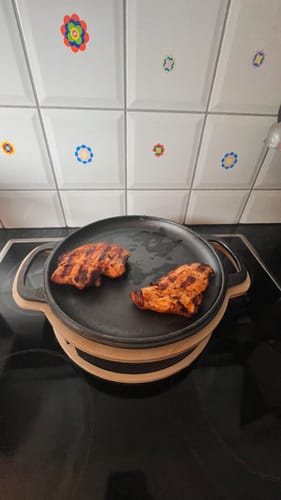 Customer photo review of Hotty Halo cast iron