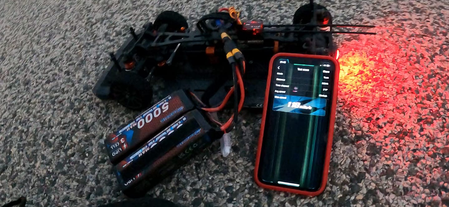 Customer photo review of 11.1V 5000mah 3S Lipo Battery XT60 Plug