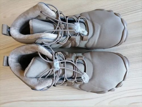 Customer photo review of Nordique II – Bottines d'Hiver Pieds Nus Imperméables