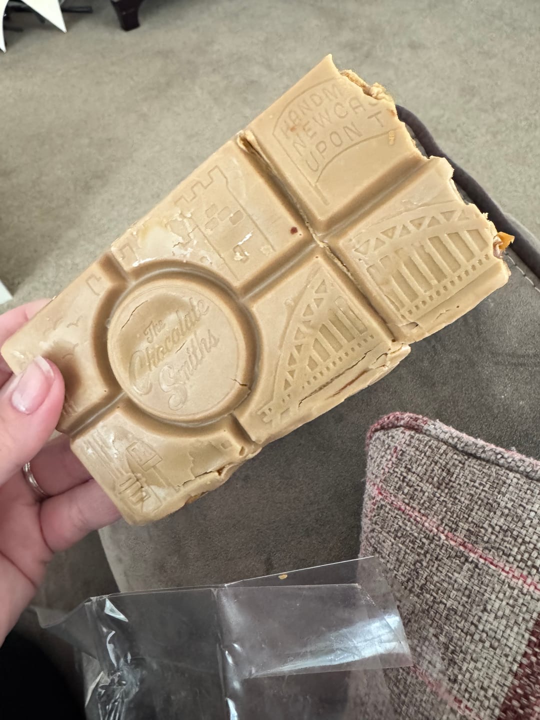 Customer photo review of The Golden Caramel Bizarre Bar 145g