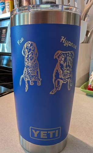 Customer photo review of Rambler | 20 oz Tumbler