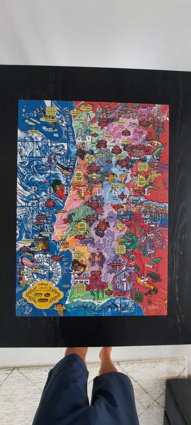 Customer photo review of Wine Puzzle - Portugal