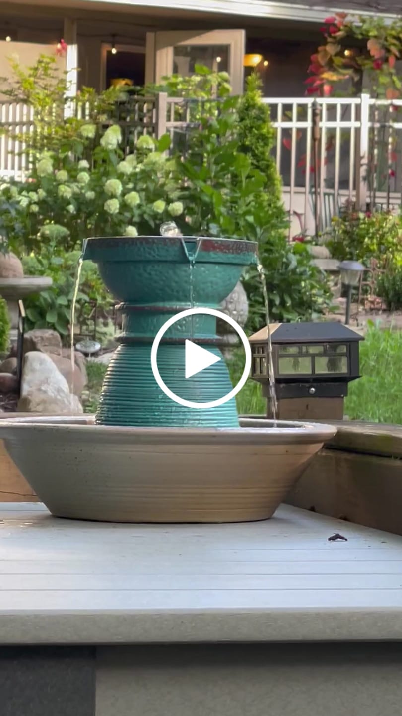 Customer video review of Padua Fountain Tower