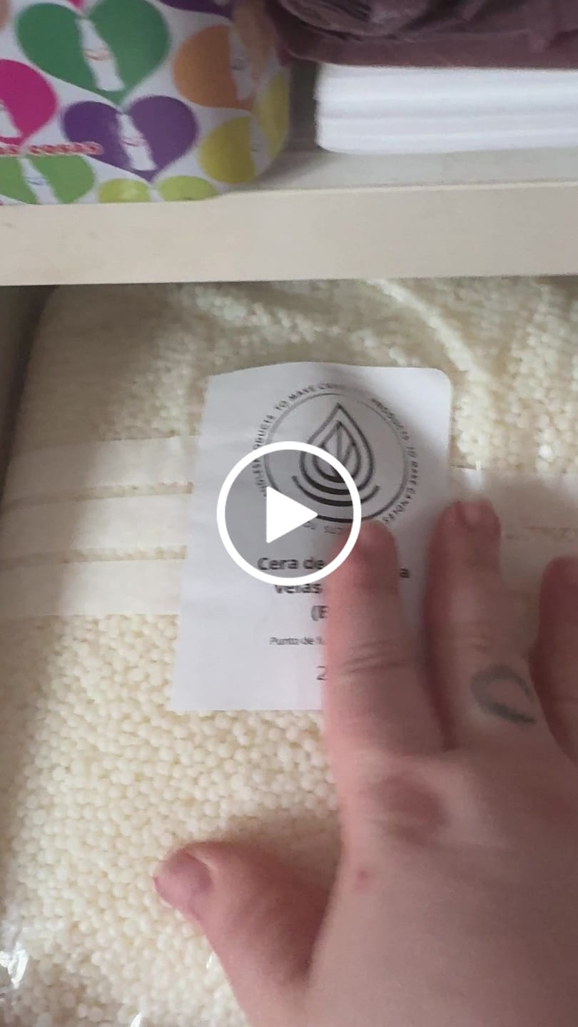 Customer video review of Gel para velas